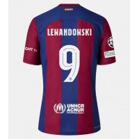 Barcelona Robert Lewandowski #9 Heimtrikot 2023-24 Kurzarm